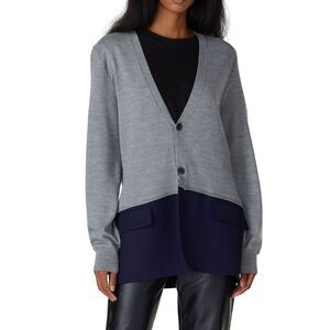 HAIDER ACKERMANN‎ Wool Cardigan Blazer Combo Small